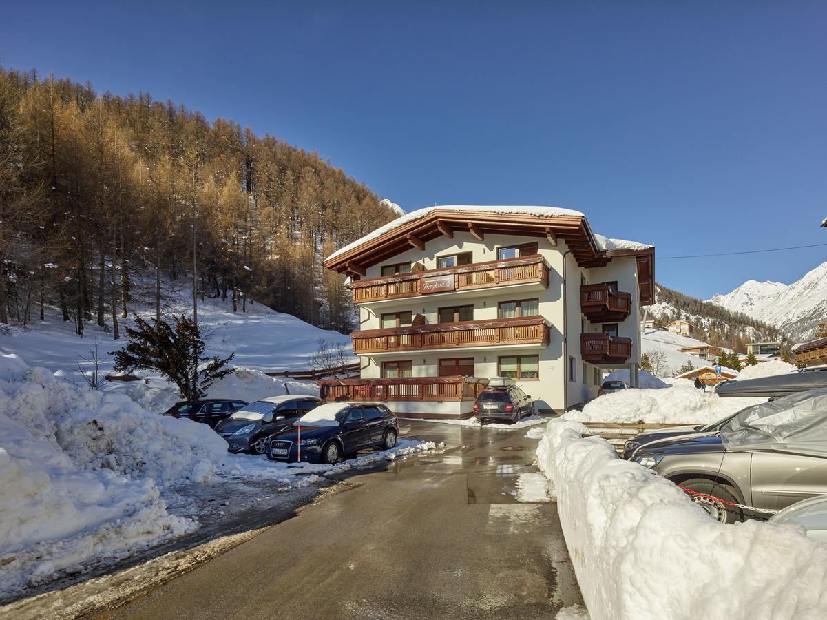 Appartement Gaestehaus Bergkristall Зёльден Экстерьер фото